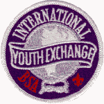 international youth exchange emblem