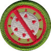 Socializing spoof merit badge