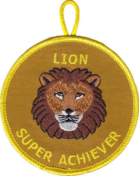 Super Achiever Lion Patch