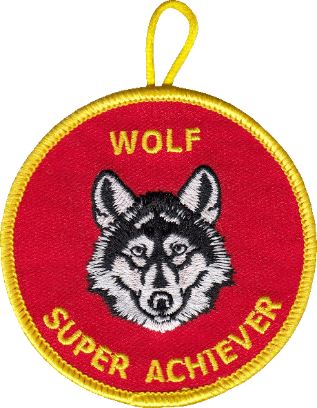 Wolf Super Achiever Patch