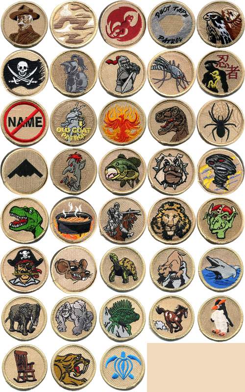 Neat Boy Scout Patch! Camouflage Patrol! #177 