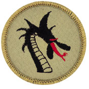 Spade Patrol! Cool Boy Scout Patches #079 