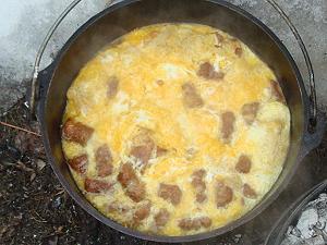 dutch oven breakfast casserole