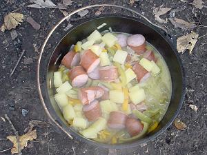 dutch oven kielbasa