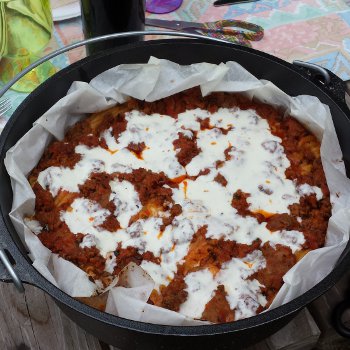 dutch oven lasagna recipe