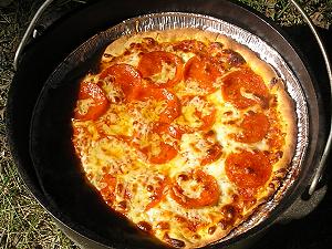 Dutch Oven Pizza