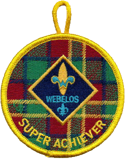 Super Achiever Webelos Patch