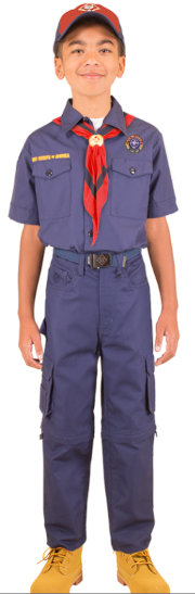 What is a class b uniform for boy scouts?