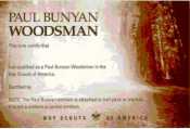 Paul Bunyan Woodsman